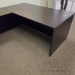 Espresso U/C Suite Office Desk w/ Client Knee Space